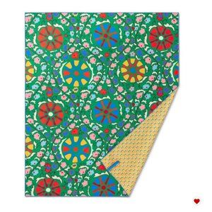 NWT RHODE Oversized Zinnia/Dainty Lotus Print Microfiber Beach Towel